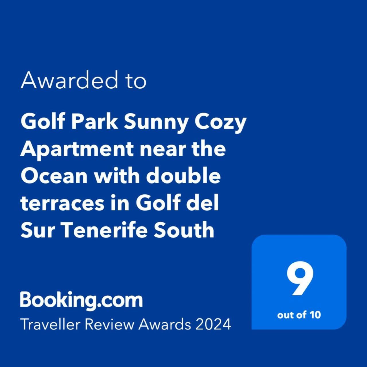 Bookinn Golf Park Sunny Cozy Apartment Near The Ocean With Large Double Terraces, Fiber Wifi, 3 Pools, Bbq Tenerife South San Miguel de Abona Extérieur photo